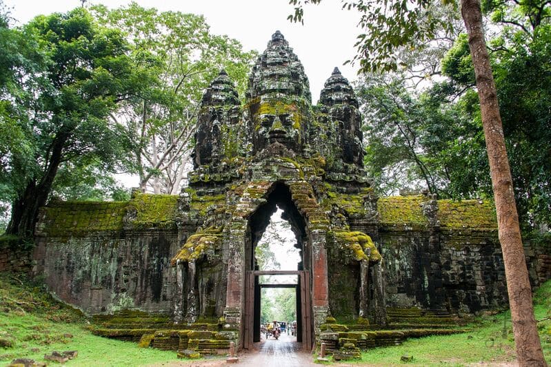 Angkor Thom, a temple in the Angkor Wat complex