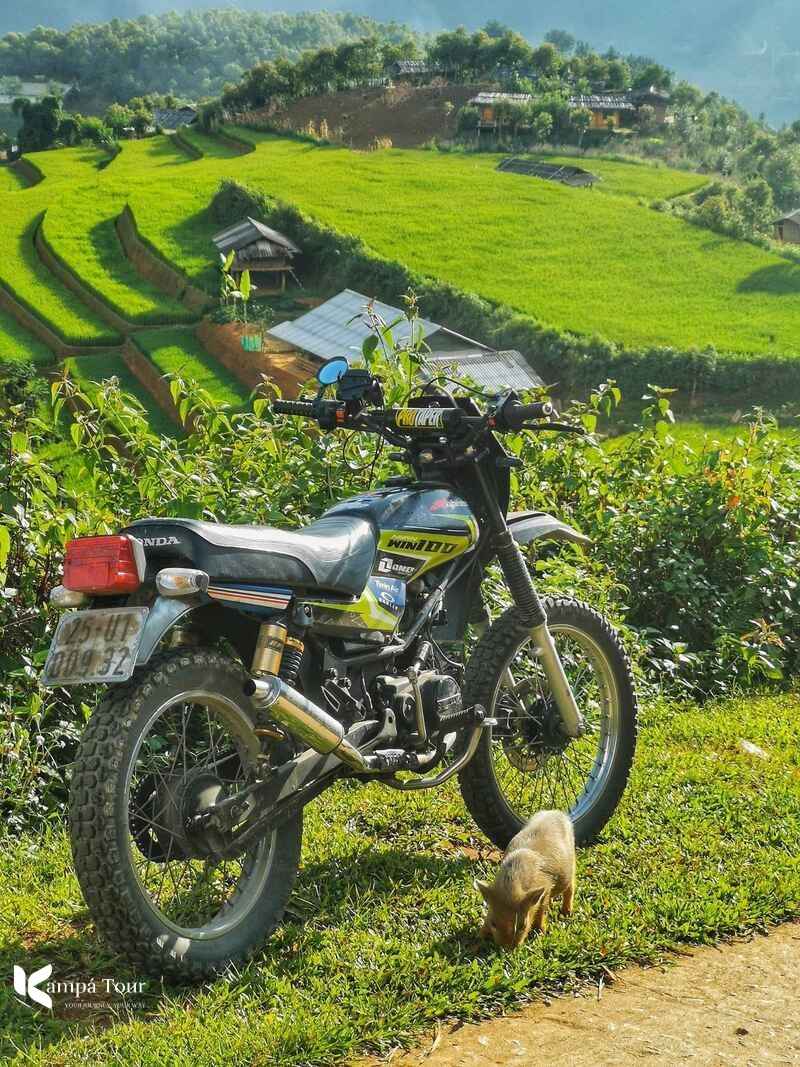 Majestic scenery at Mu Cang Chai