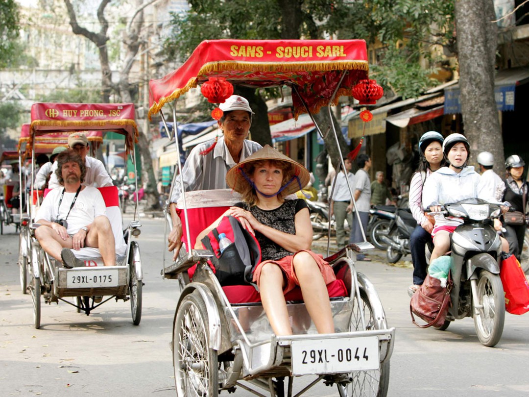 Experiencing cyclo riding and seeing the streets is an activity not to be missed