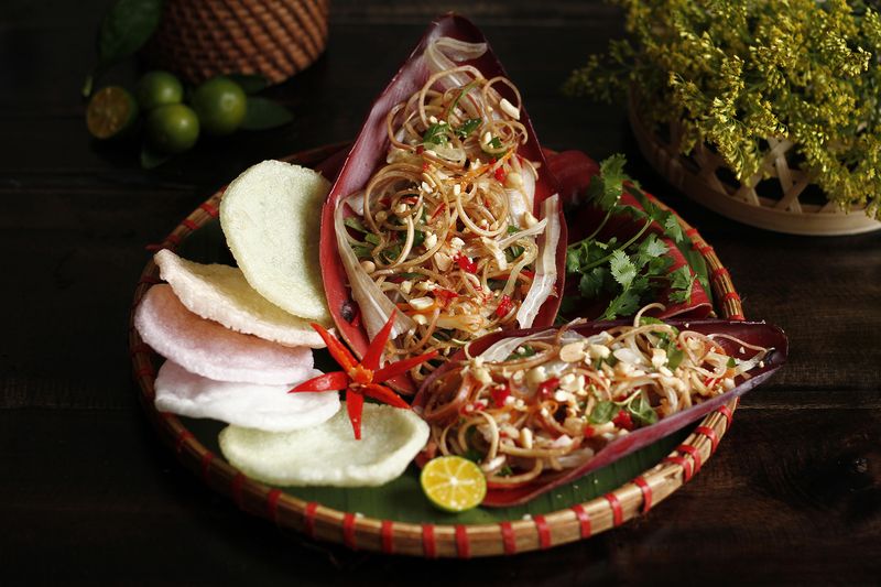 Banana Blossom Salad (Gỏi/nộm hoa chuối)