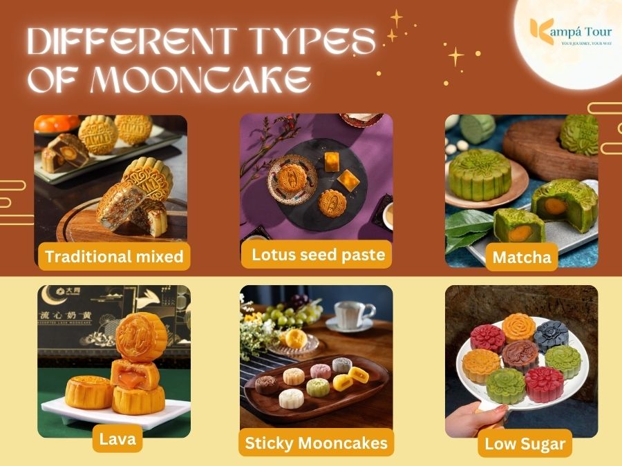 The Different Types of Moon Cakes in Vietnam