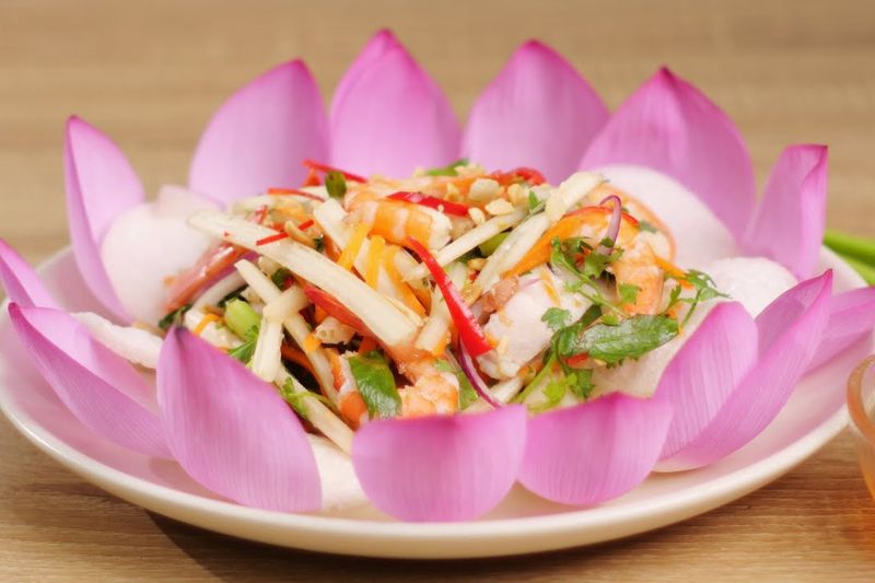 Lotus Stem Salad (Gỏi/nộm ngó sen)