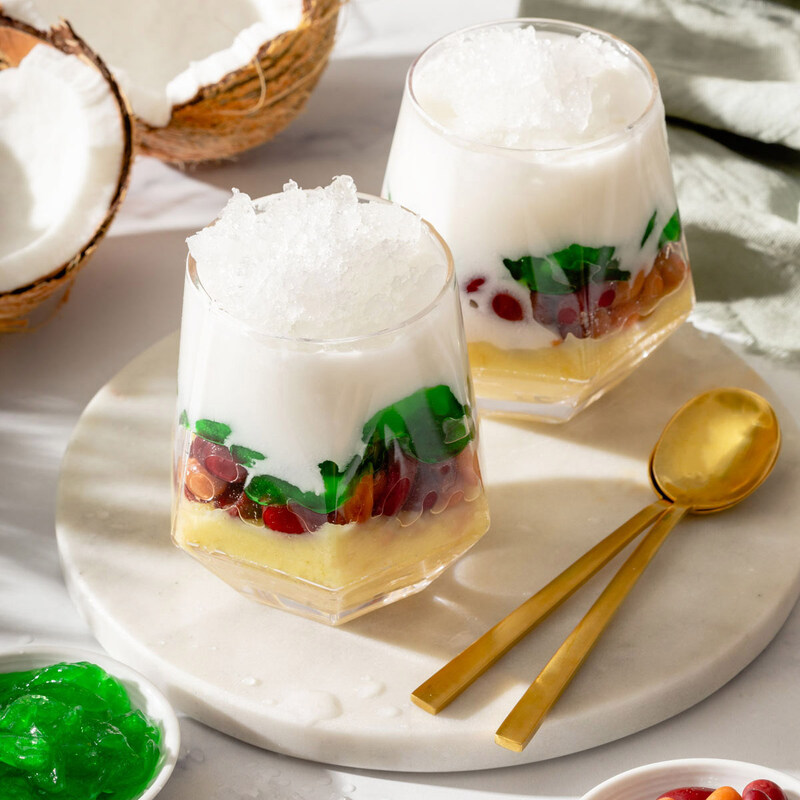 Three-color tea has colorful colors