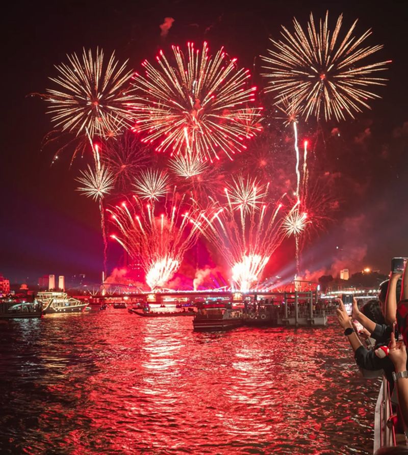 vijit chao phraya - vista desde crucero