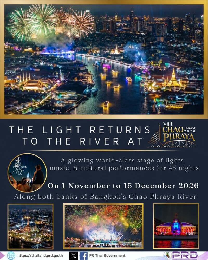 Vijit Chao Phraya 2026 Schedule and Events