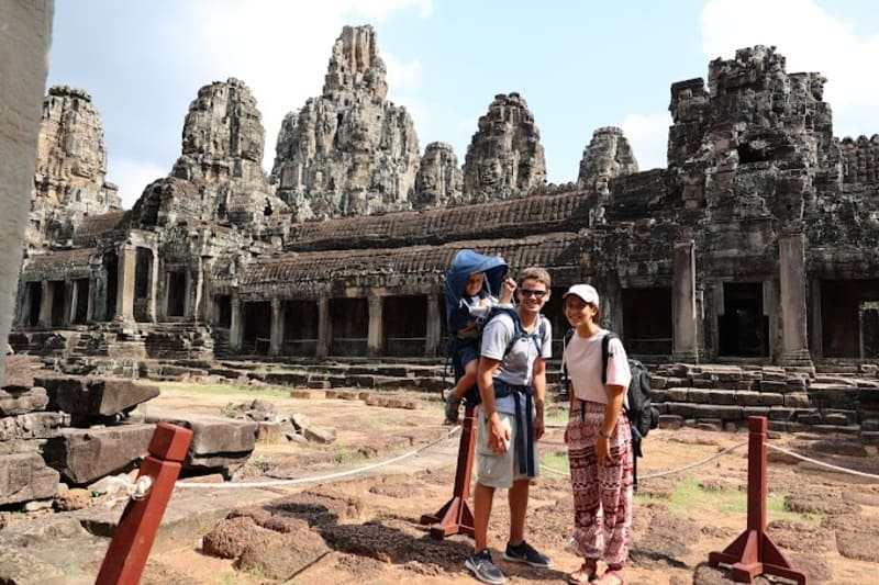 visitar templo de bayon en familia