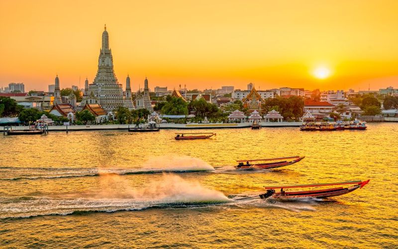 wat arun - atardecer
