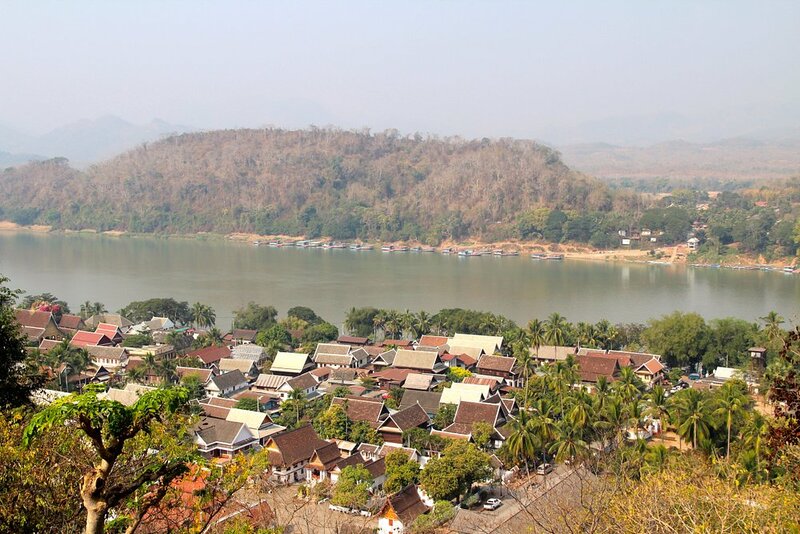 Mount Phousi, the perfect place to watch the sunset in Luang Prabang