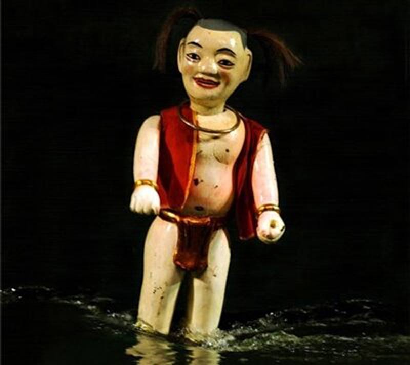 teu in vietnam water puppetry