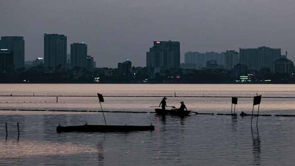  the fishing areas around Nghi Tàm Village