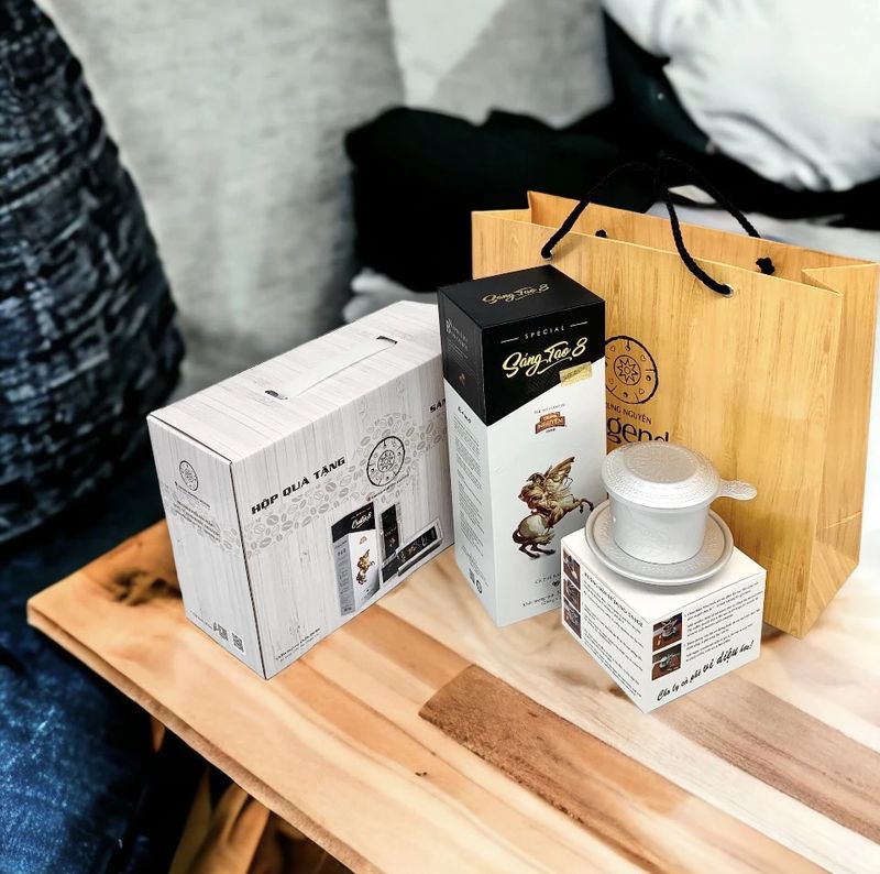 The Trung Nguyen Coffee Package as a Gift