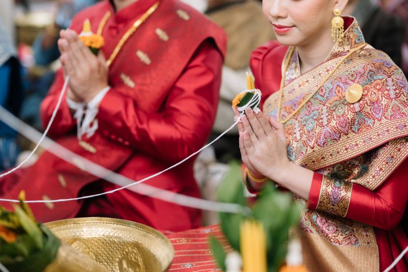 baci ceremony in laos 