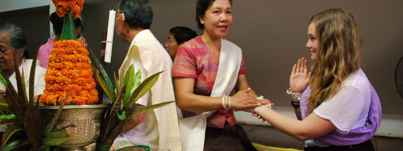 baci ceremony in laos 