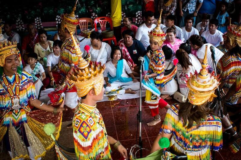 danza tradicional tailandesa