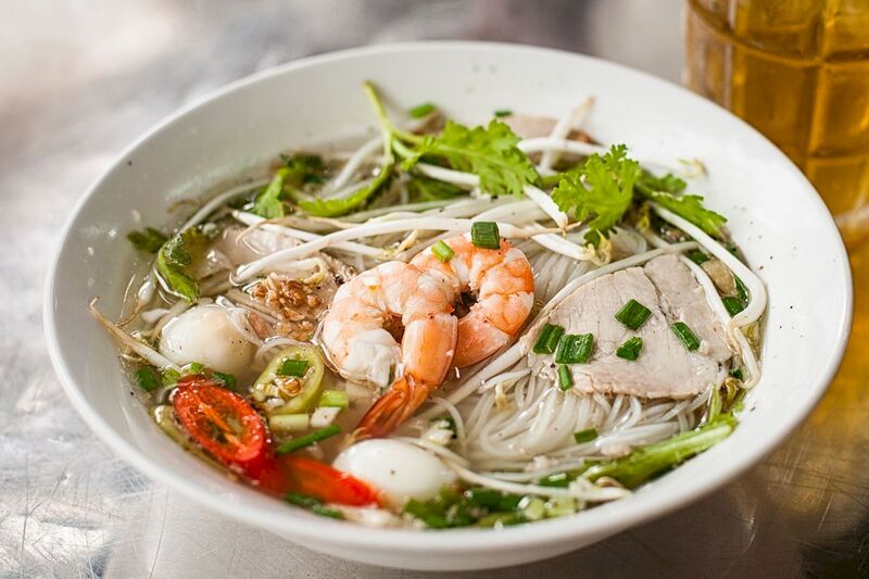 Kuy teav (Phnom Penh noodle soup)