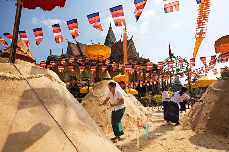 segundo día del año nuevo de camboya