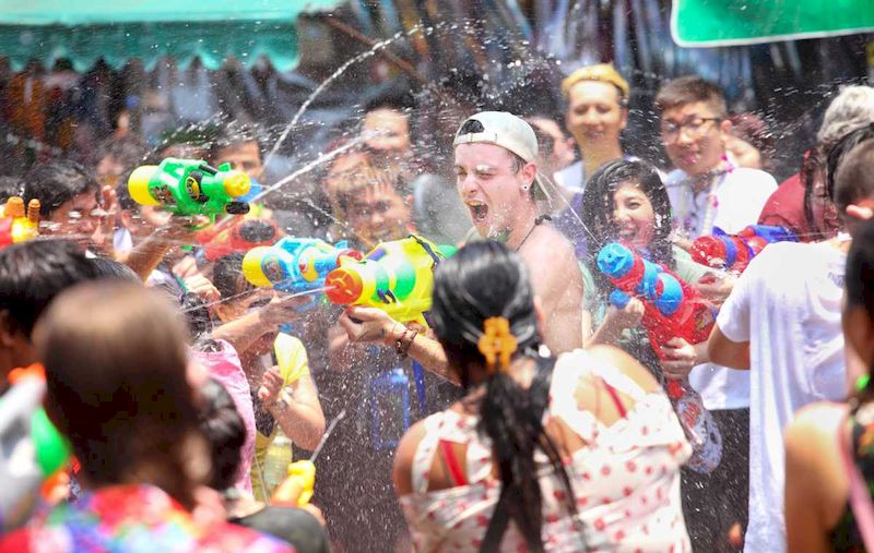 songkran en pattaya