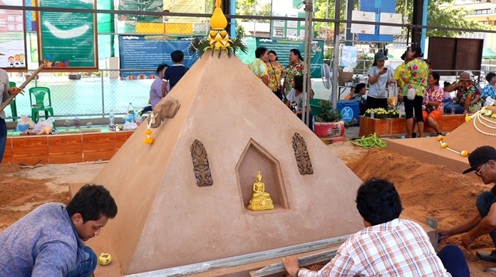 religious rituals during Songkran 
