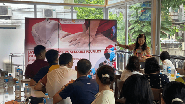 First Aid Workshop for Our Tour Guides