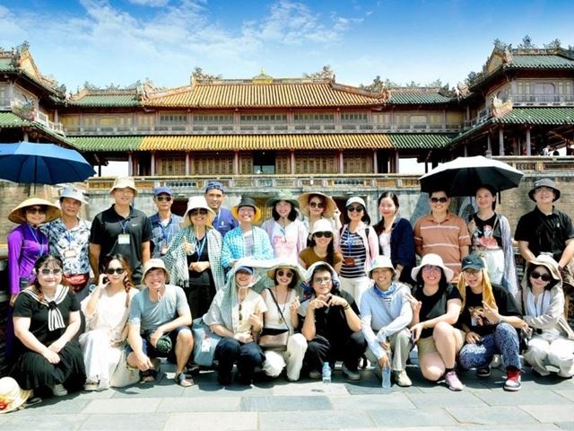 Visit to the Imperial City in Hue
