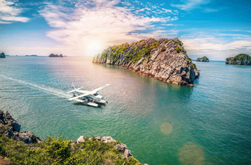 Halong Bay by seaplane