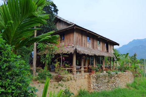 Casa del habitante en Mai Chau