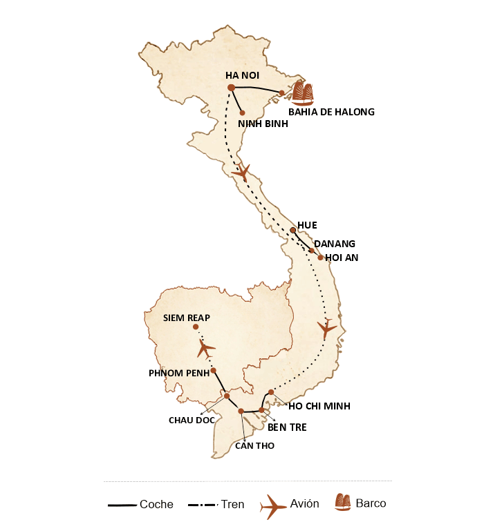 viaje a vietnam y camboya