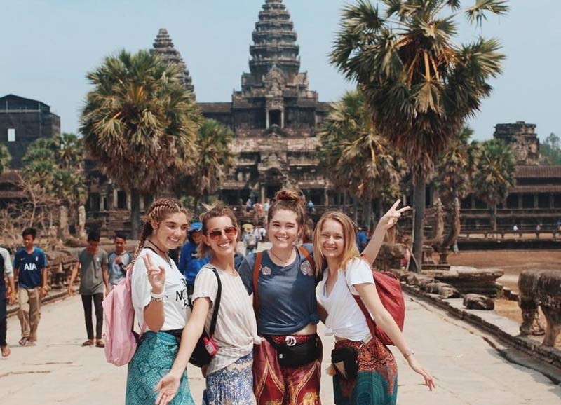 cambodia tourists