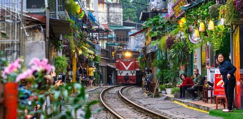 Hanoi, the capital, preserves its old charm