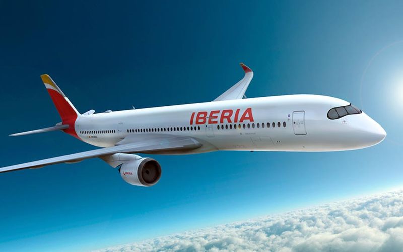 aerolinea iberia desde españa a laos