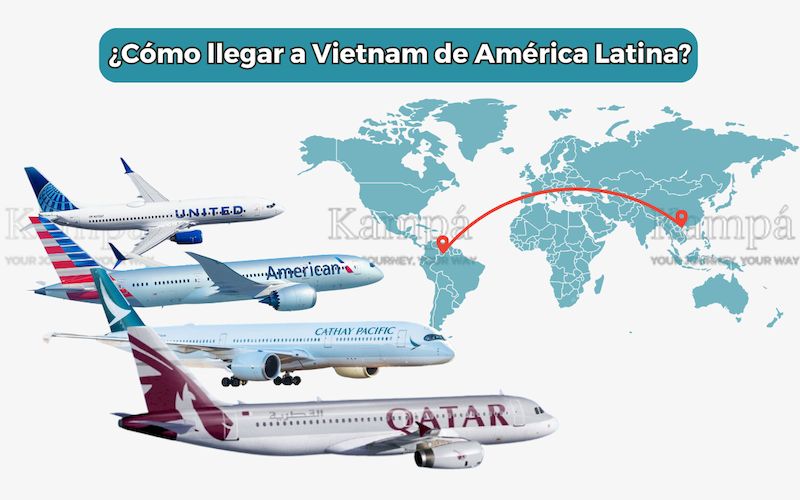 aerolinea a vietnam de america latina