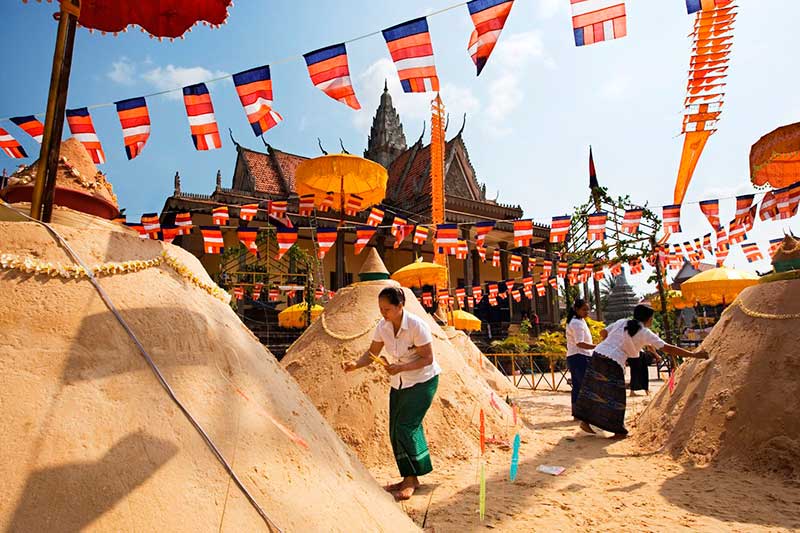 mejor epoca para viajar a camboya año nuevo