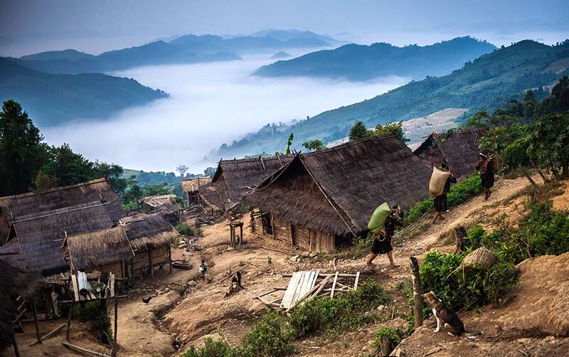 Phongsaly, the land of the hill tribes