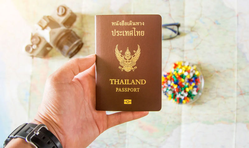 Thailand passport 