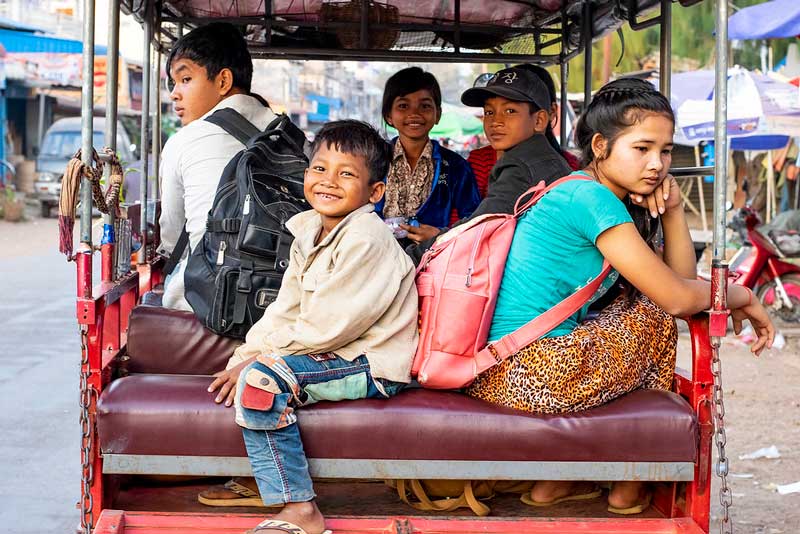 transporte en camboya
