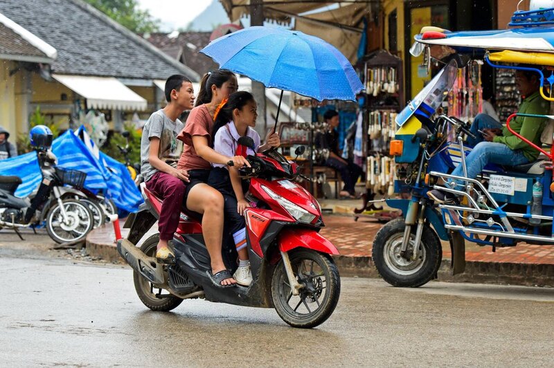 temporada de lluvias en laos