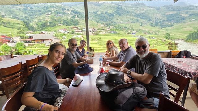 Marie, Christopher and family