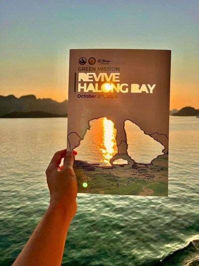 We're incredibly proud to receive this certificate from campaign Revive Ha Long Bay