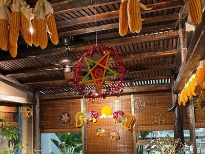 The star-shaped lantern, an iconic lantern of the Mid-Autumn Festival