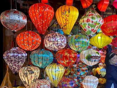 The lanterns of Hoi An, a charming city