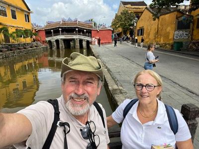 Strolling through the lantern-lit streets of Hoi An