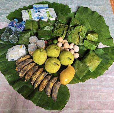 Frutas vietnamitas, queridos regalos de las familias locales