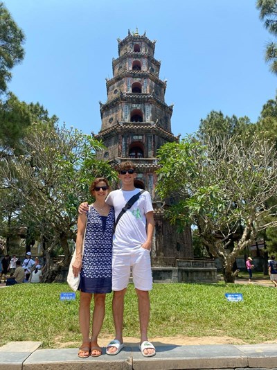 A tour of the pagodas in Hue