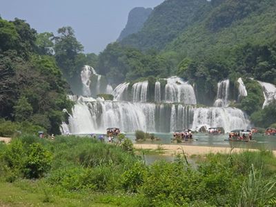 Ban Gioc Falls in Cao Bang