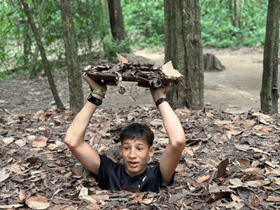 Visita los túneles de Cu Chi, un sitio histórico con un rico pasado