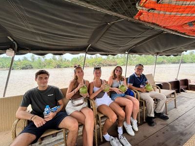 Pasean por Ben Tre, el Delta del Mekong en barco