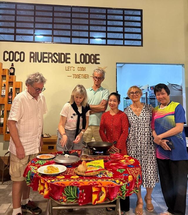 We learned how to make Vietnamese cuisine! Such a wonderful experience