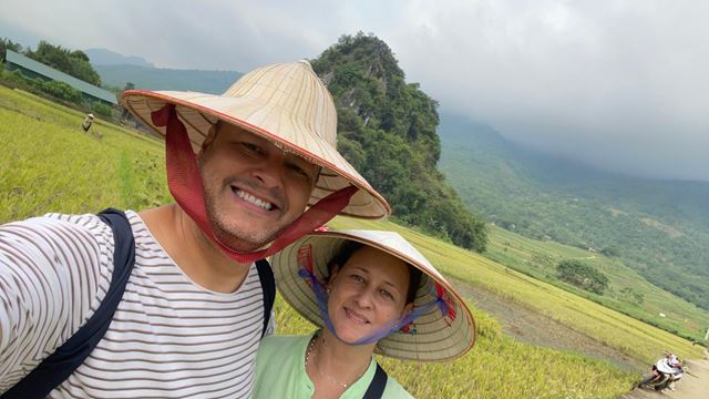 They marvel at the stunning landscapes of Northern Vietnam.