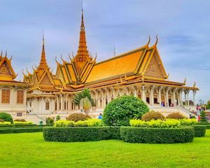 El Palacio Real de Phnom Penh, Camboya