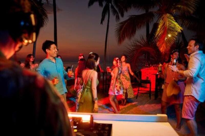 A party in Hua Hin Beach